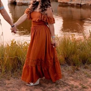 Joyfolie Dawn dress in Spice